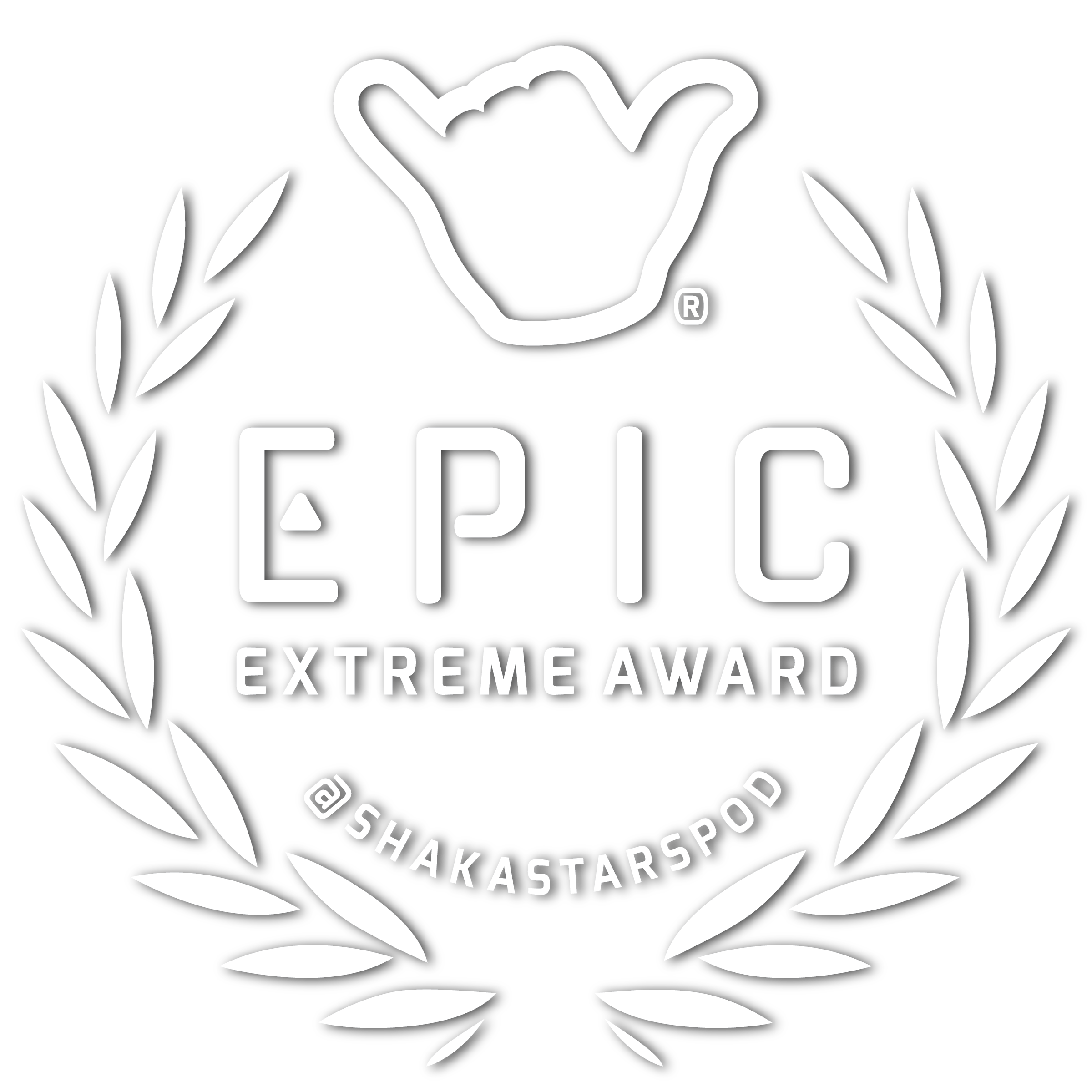 Shadows White Laurel Epic@4x Shaka Stars Laurel Epic