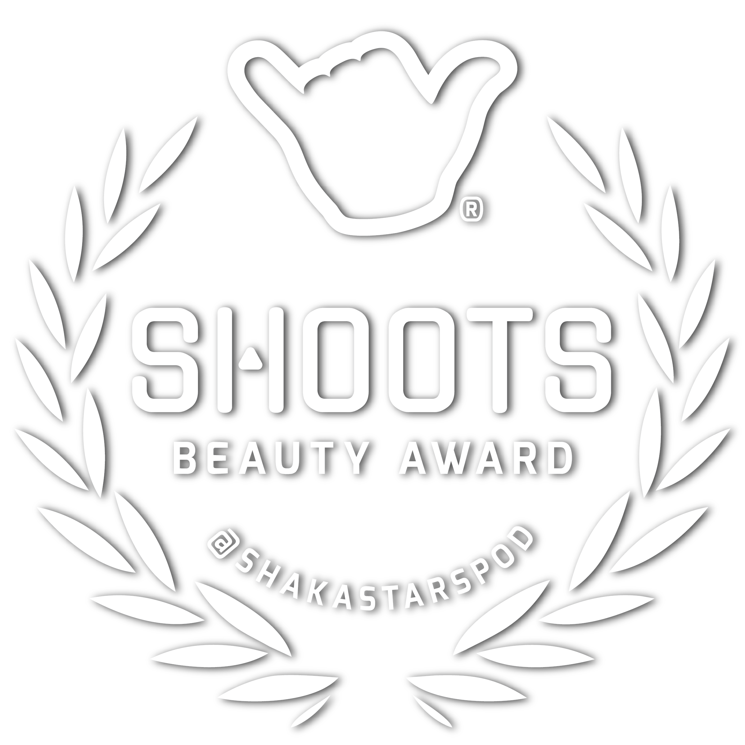 Shadows White Laurel Shoots@4x Shaka Stars Laurel Shoots